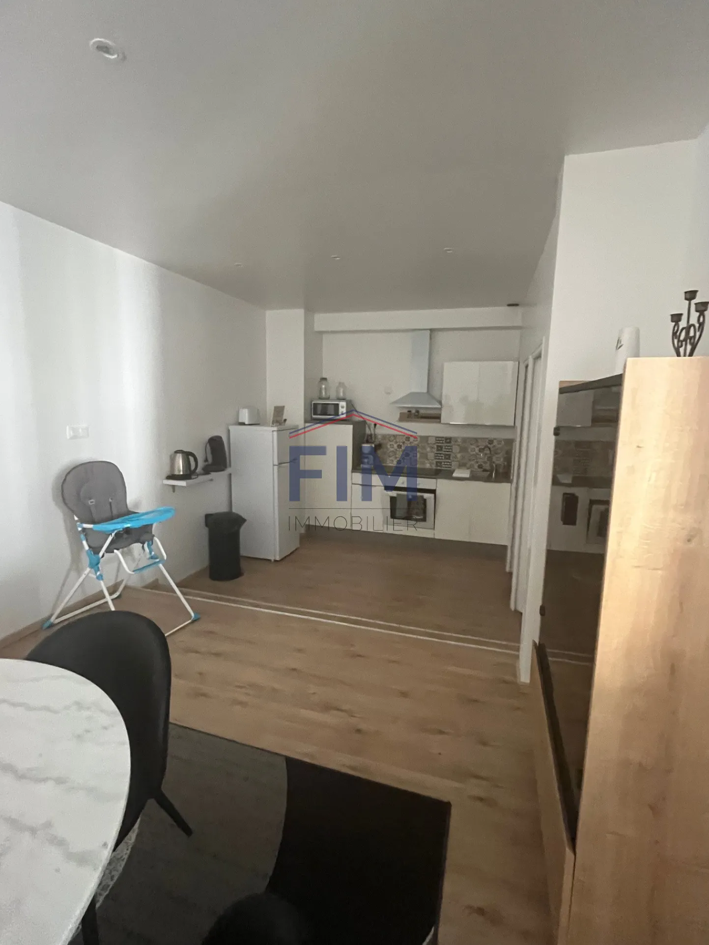 Appartement F3 à vendre à Dieppe centre-ville avec terrasse 