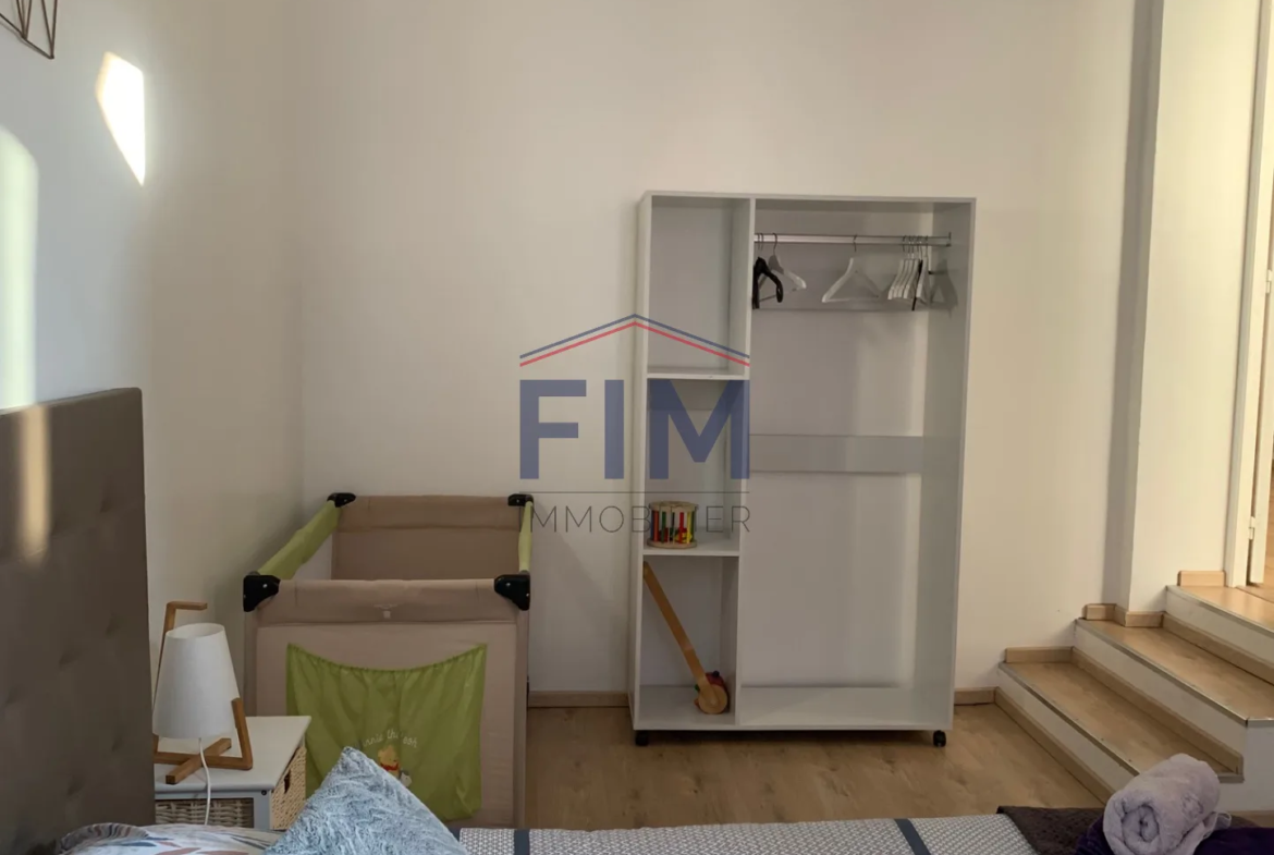 Appartement F3 à vendre à Dieppe centre-ville avec terrasse 