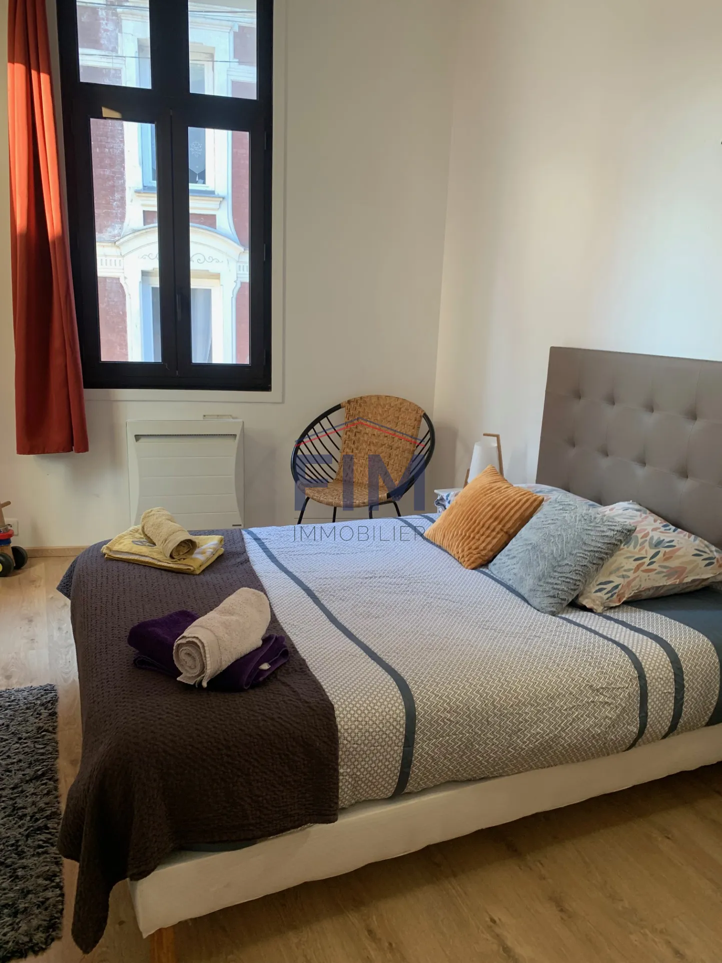 Appartement F3 à vendre à Dieppe centre-ville avec terrasse 