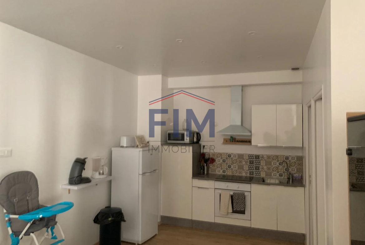 Appartement F3 à vendre à Dieppe centre-ville avec terrasse 