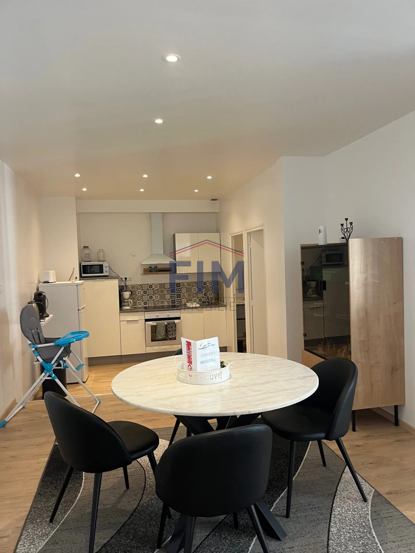 Appartement F3 à vendre à Dieppe centre-ville avec terrasse 