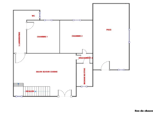 Maison à rénover à Sauternes - 57 m² avec potentiel d'agrandissement 
