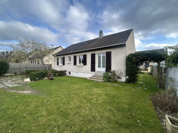 À vendre : Pavillon de plain-pied à Etampes, 3 chambres, sous-sol total 