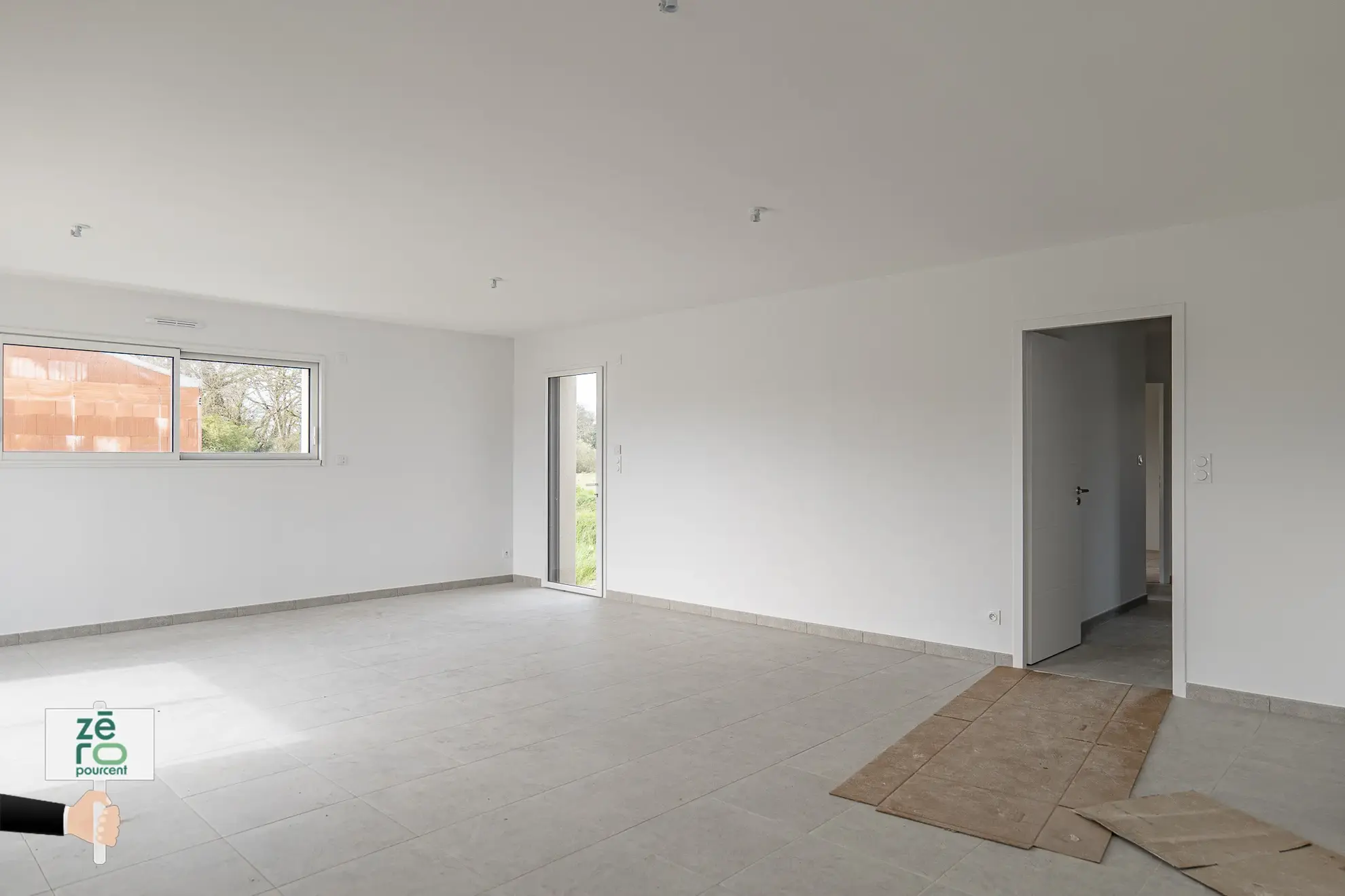 Maison neuve de 88 m² sur un terrain de 505 m² conforme PMR à St Julien des Landes 