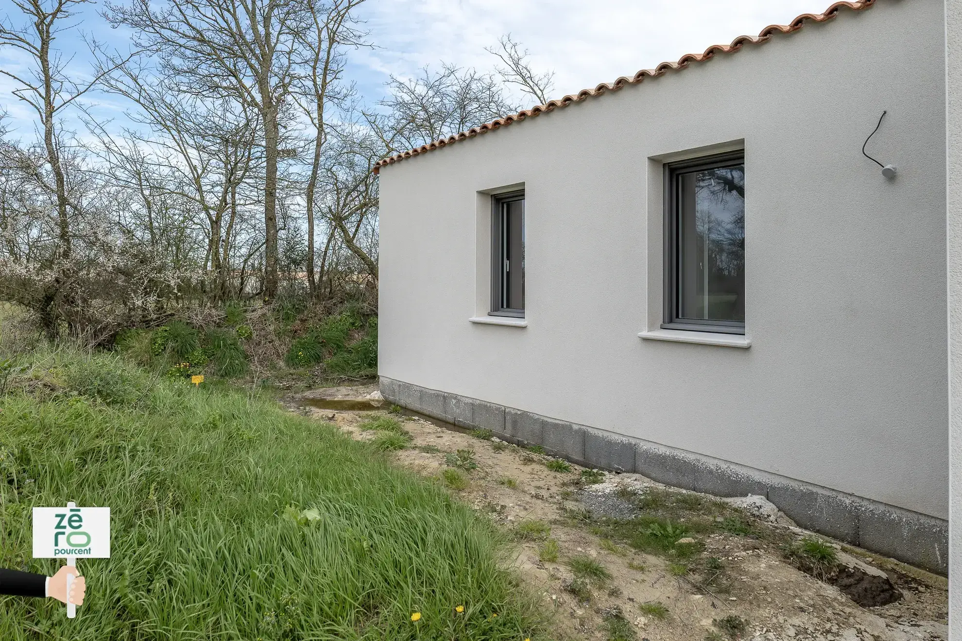 Maison neuve de 88 m² sur un terrain de 505 m² conforme PMR à St Julien des Landes 