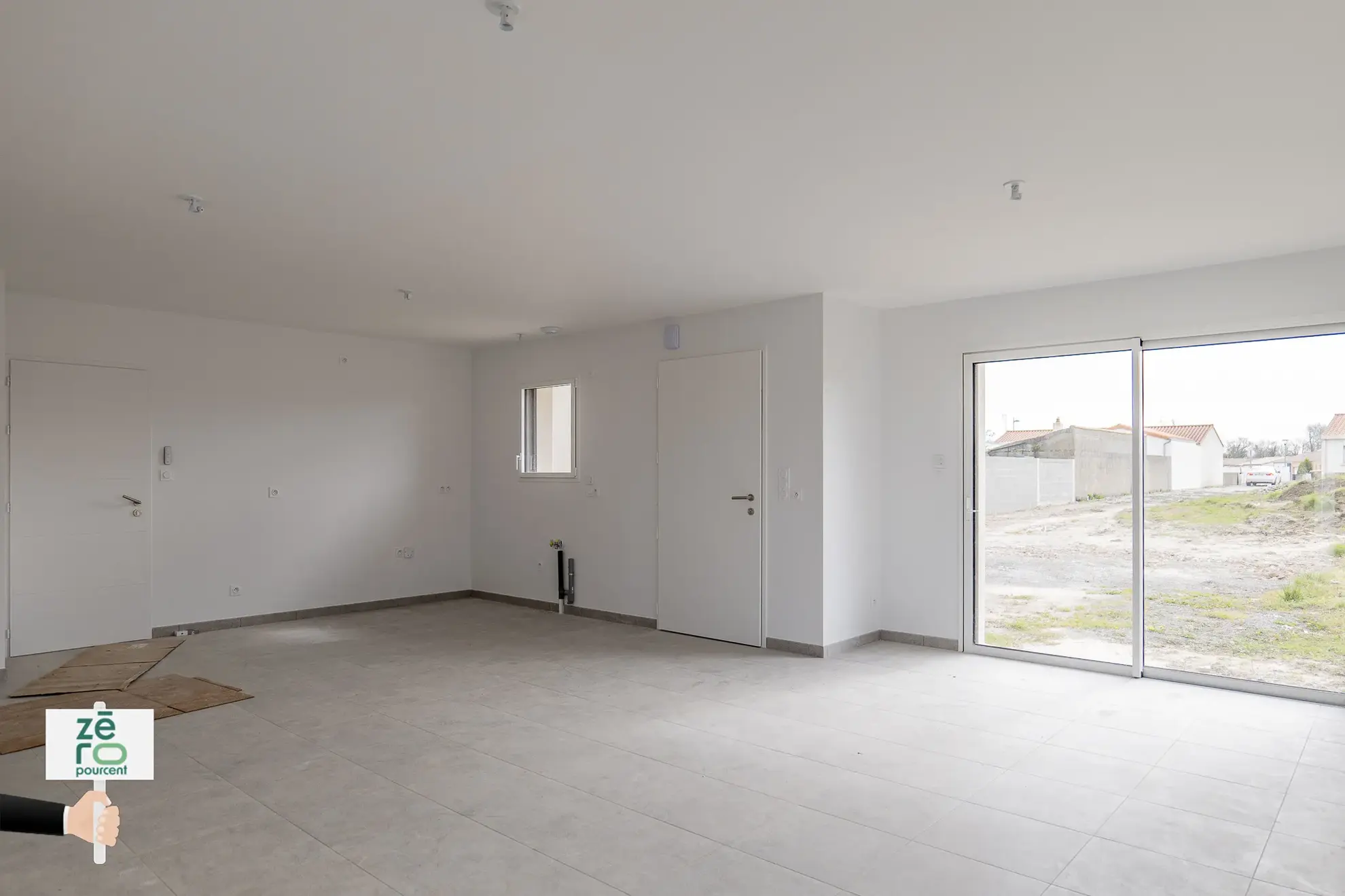 Maison neuve de 88 m² sur un terrain de 505 m² conforme PMR à St Julien des Landes 
