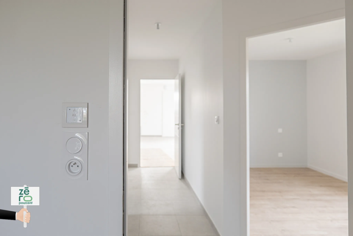 Maison neuve de 88 m² sur un terrain de 505 m² conforme PMR à St Julien des Landes 
