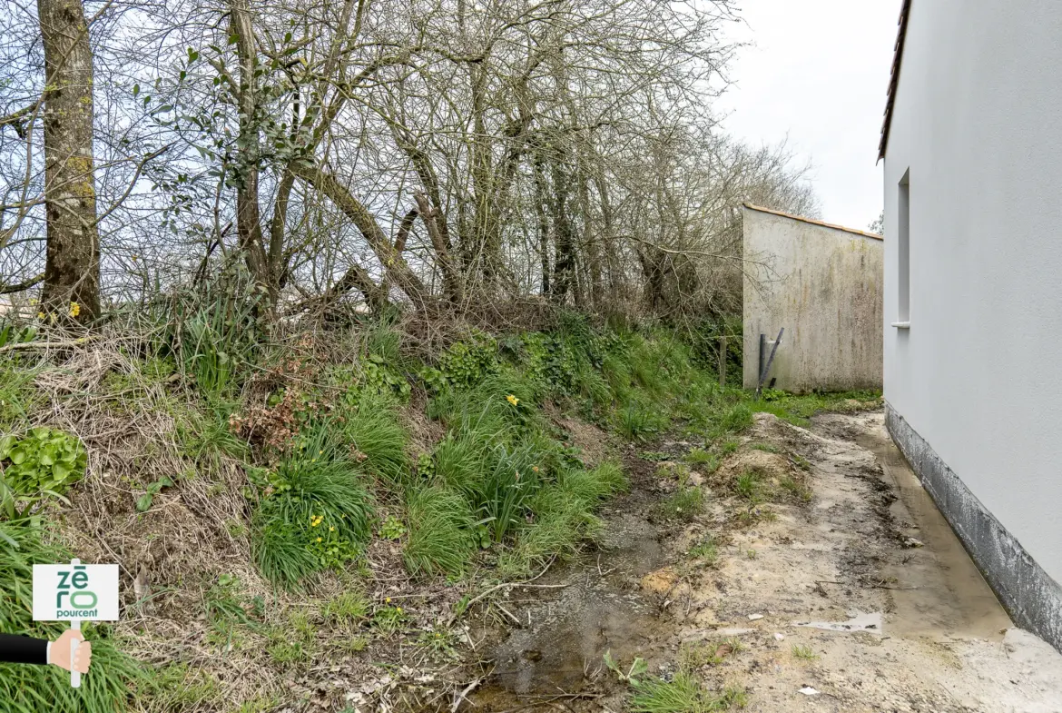 Maison neuve de 88 m² sur un terrain de 505 m² conforme PMR à St Julien des Landes 