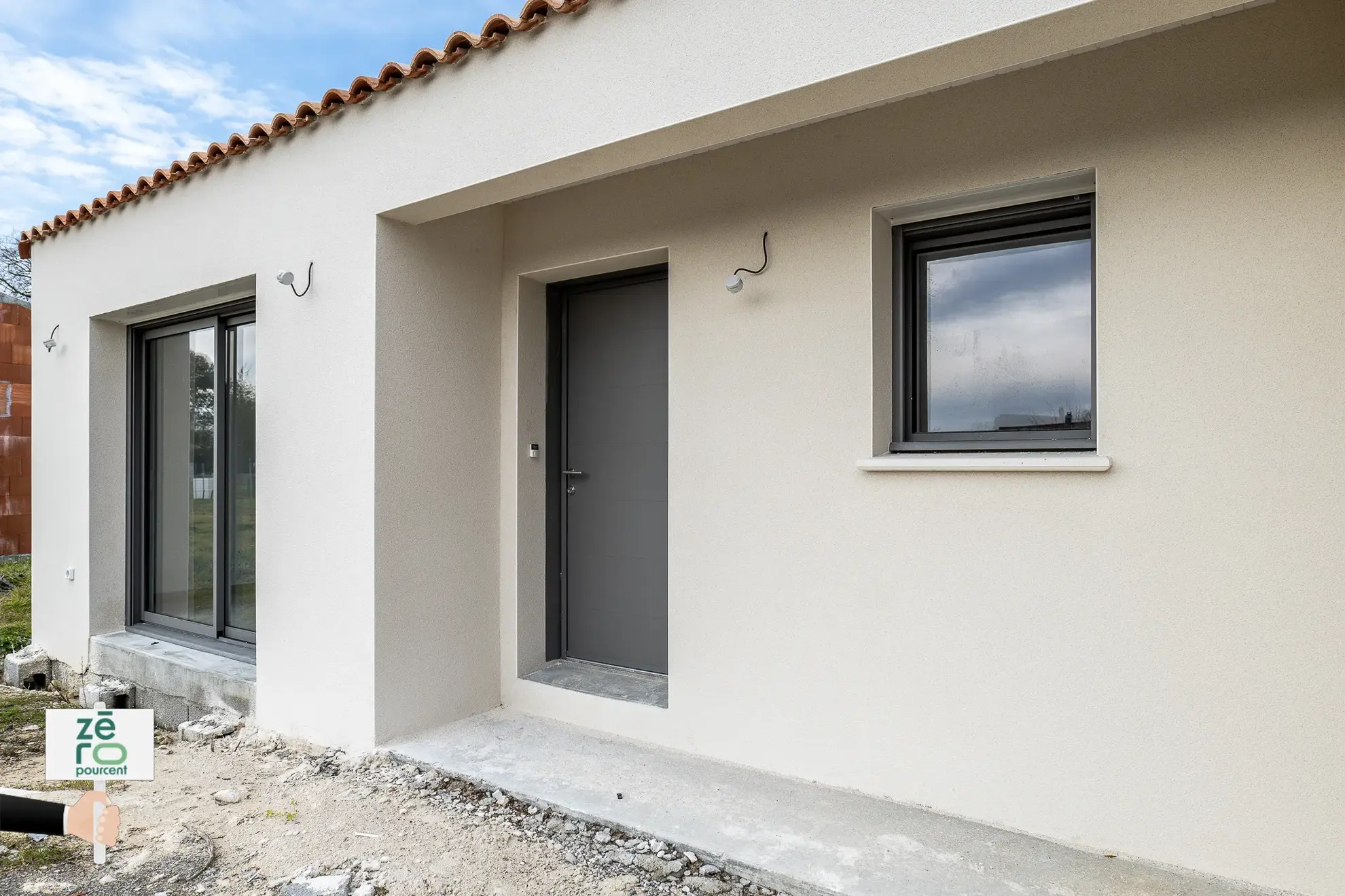 Maison neuve de 88 m² sur un terrain de 505 m² conforme PMR à St Julien des Landes 
