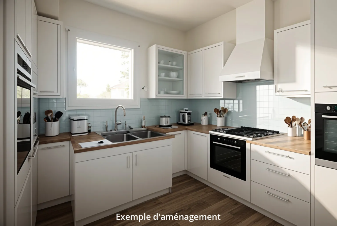 Appartement à vendre à Meschers-sur-Gironde avec 2 chambres et jardin 
