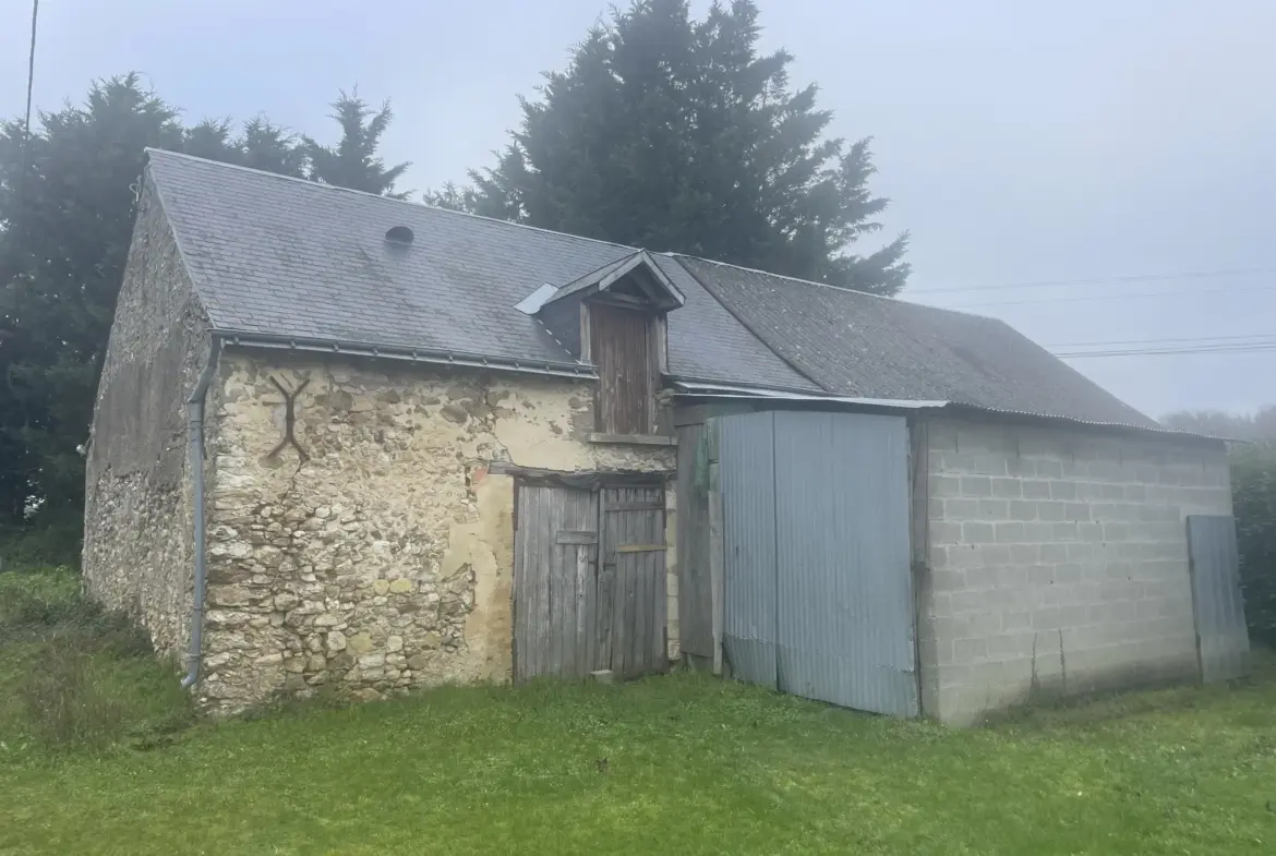 À vendre : Maison de 137 m² à Noyant avec grandes dépendances 