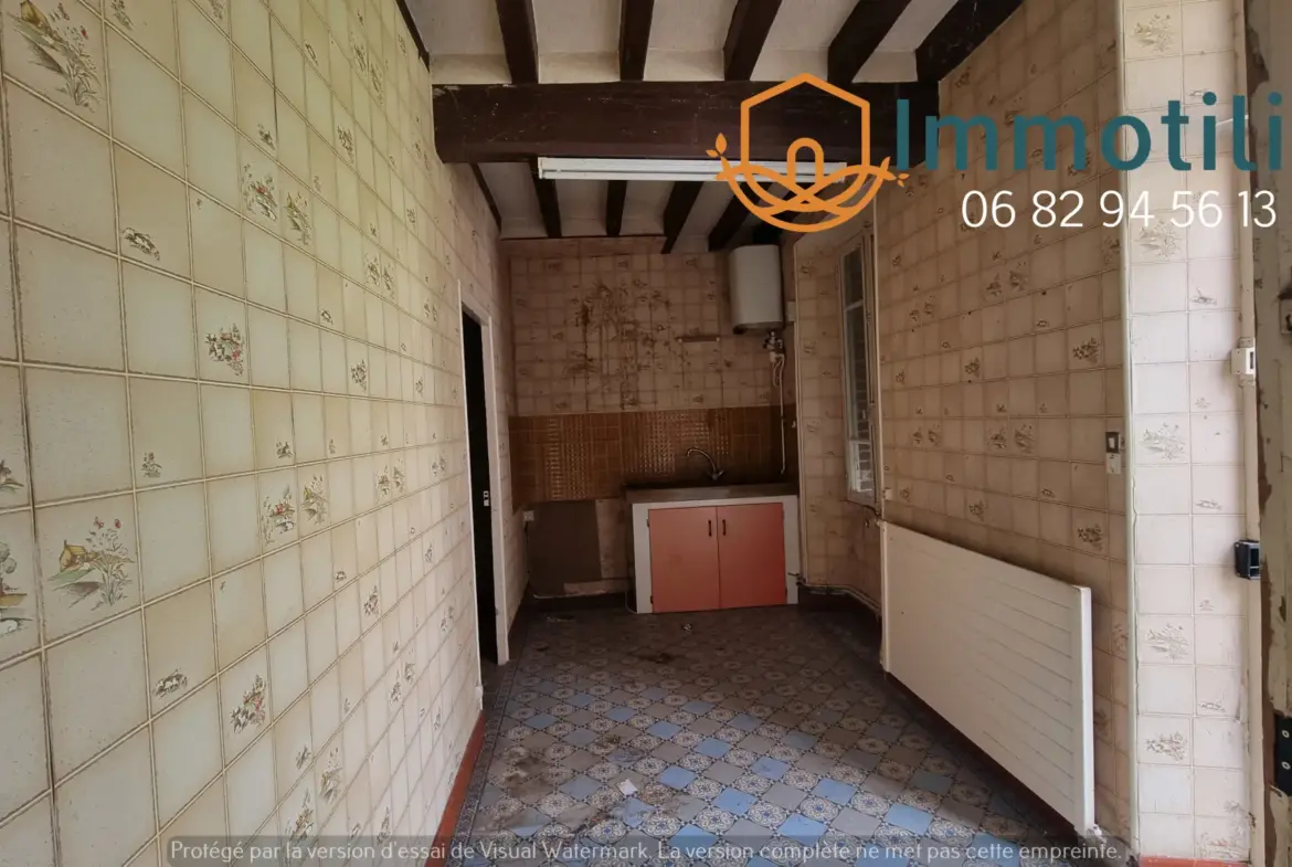 Maison de village à rénover avec potentiel d'aménagement 