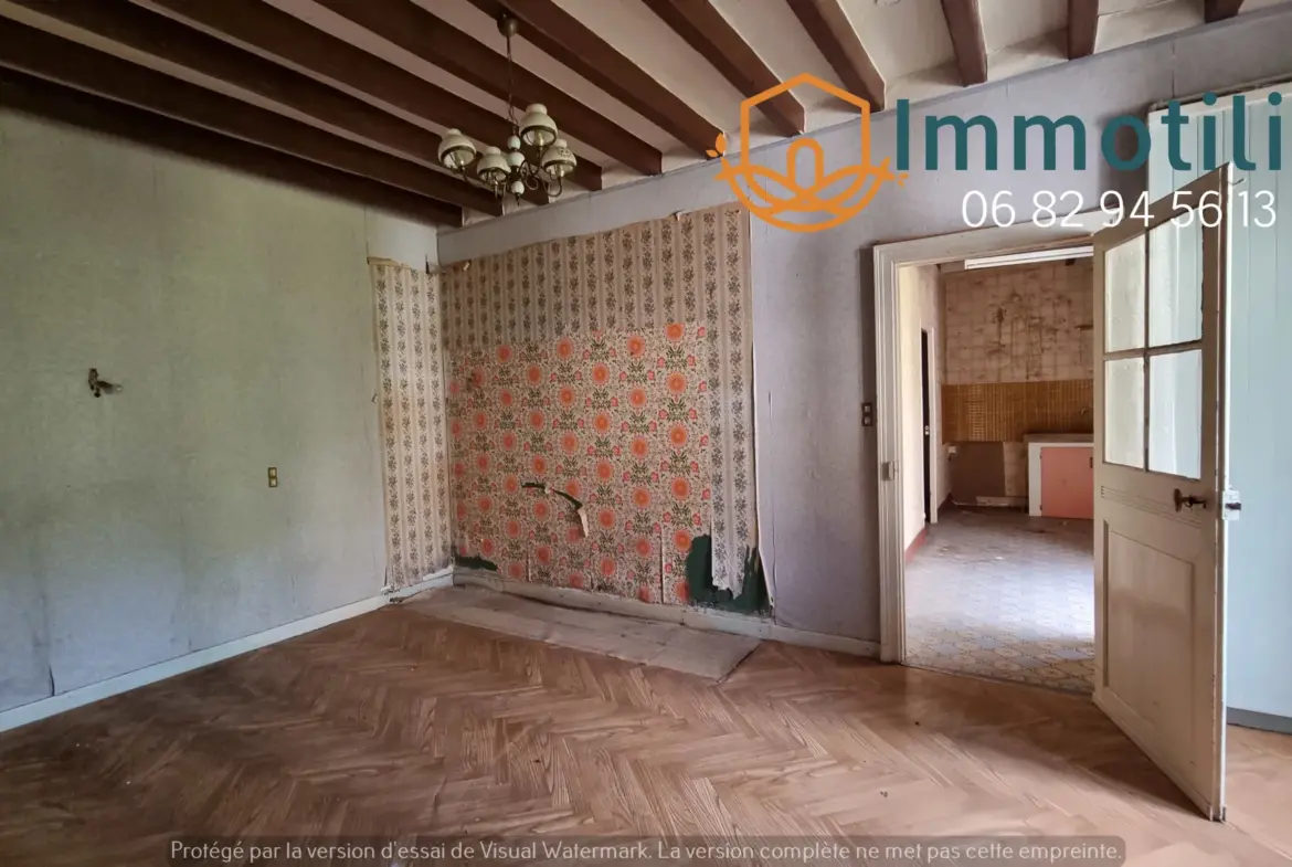 Maison de village à rénover avec potentiel d'aménagement 