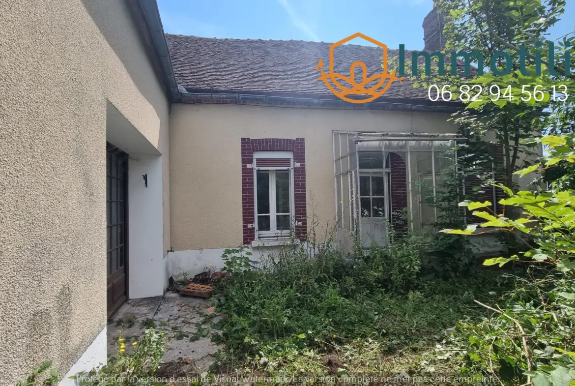 Maison de village à rénover avec potentiel d'aménagement 