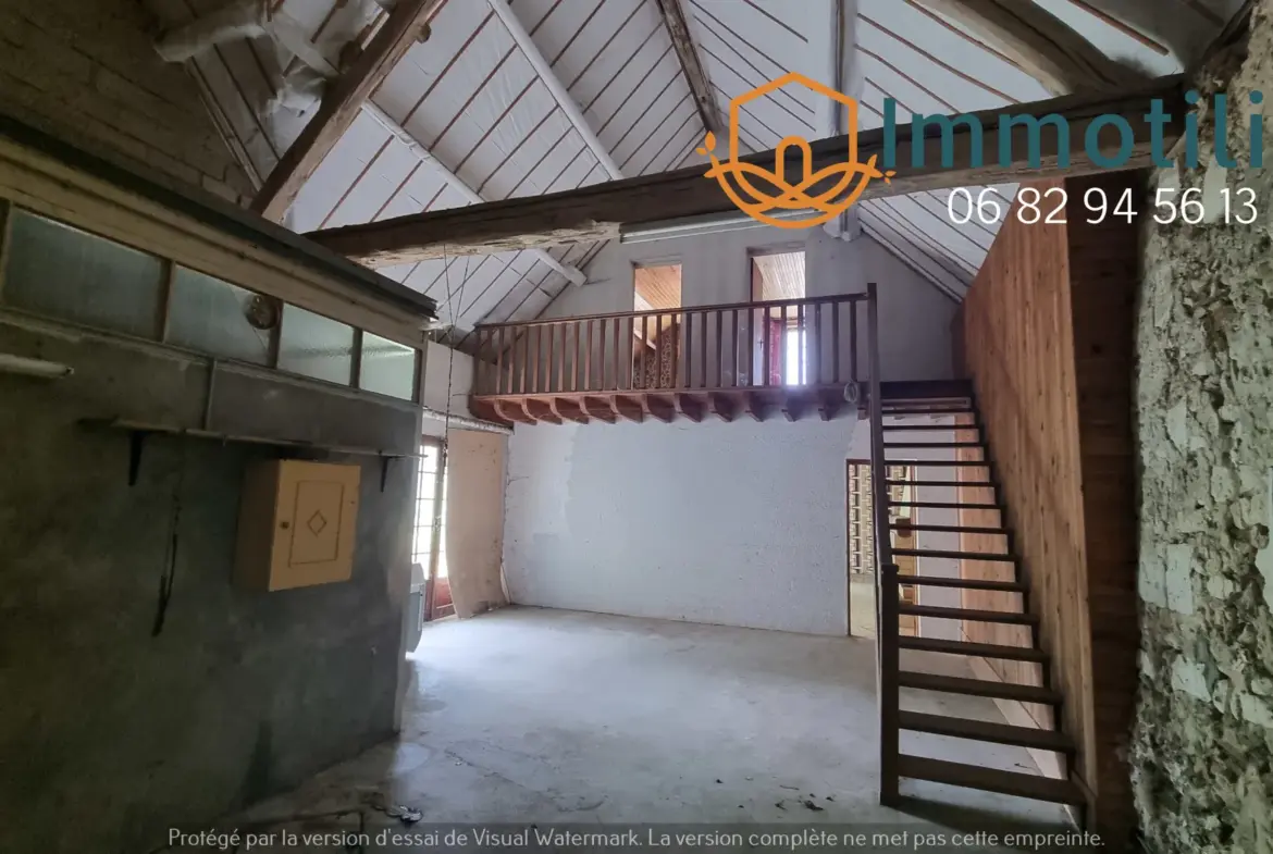 Maison de village à rénover avec potentiel d'aménagement 