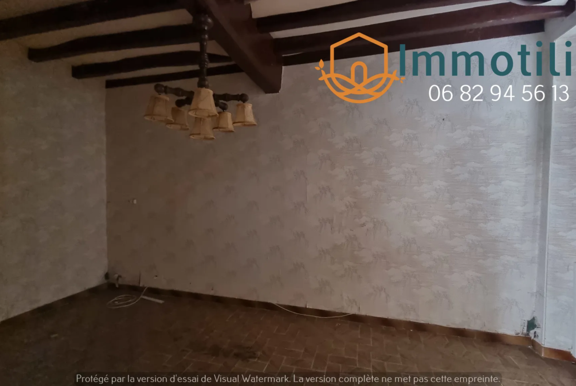 Maison de village à rénover avec potentiel d'aménagement 