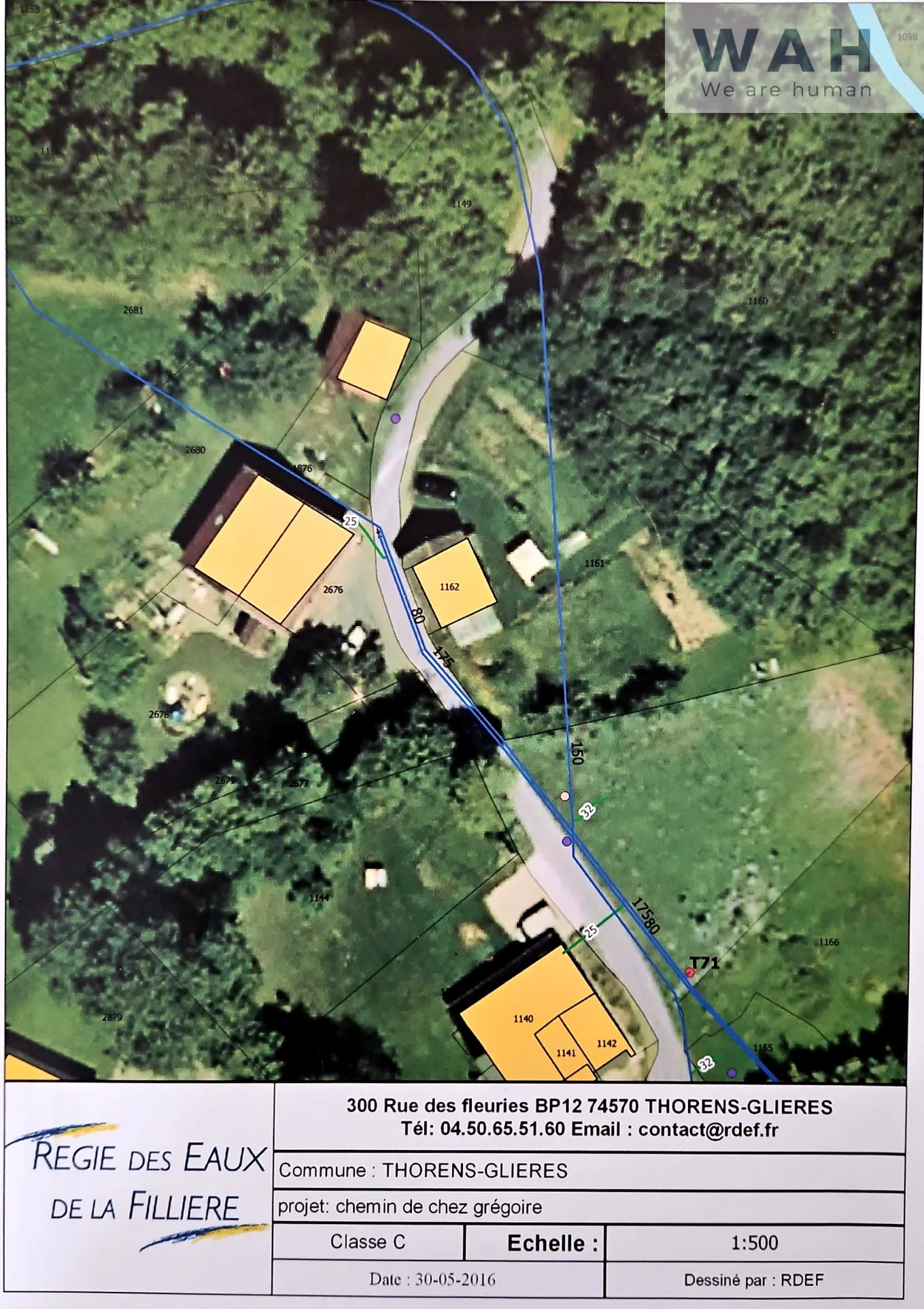 Terrain constructible avec grange à restaurer - Thorens Glieres 