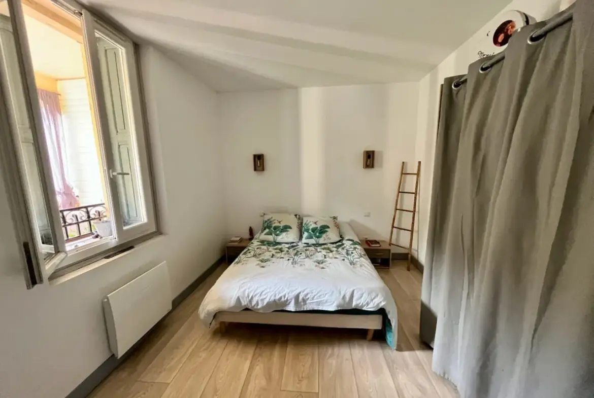 Appartement lumineux 66 m² avec jardin et terrasse à Reynes 