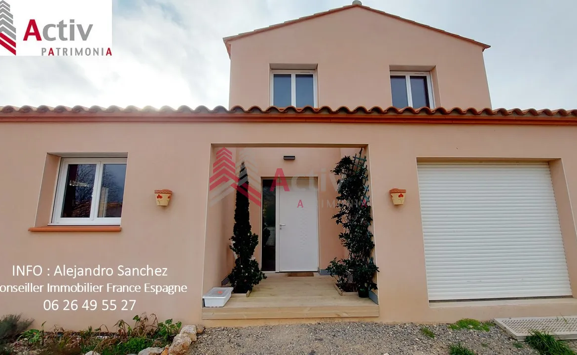 Villa récente T5 à vendre à Fitou - 280 000 € 