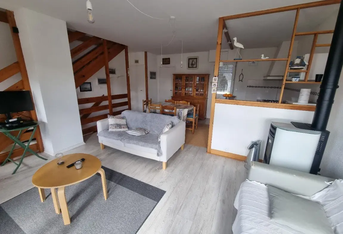 Duplex avec vue mer à Ambleteuse - 62,71 m² 