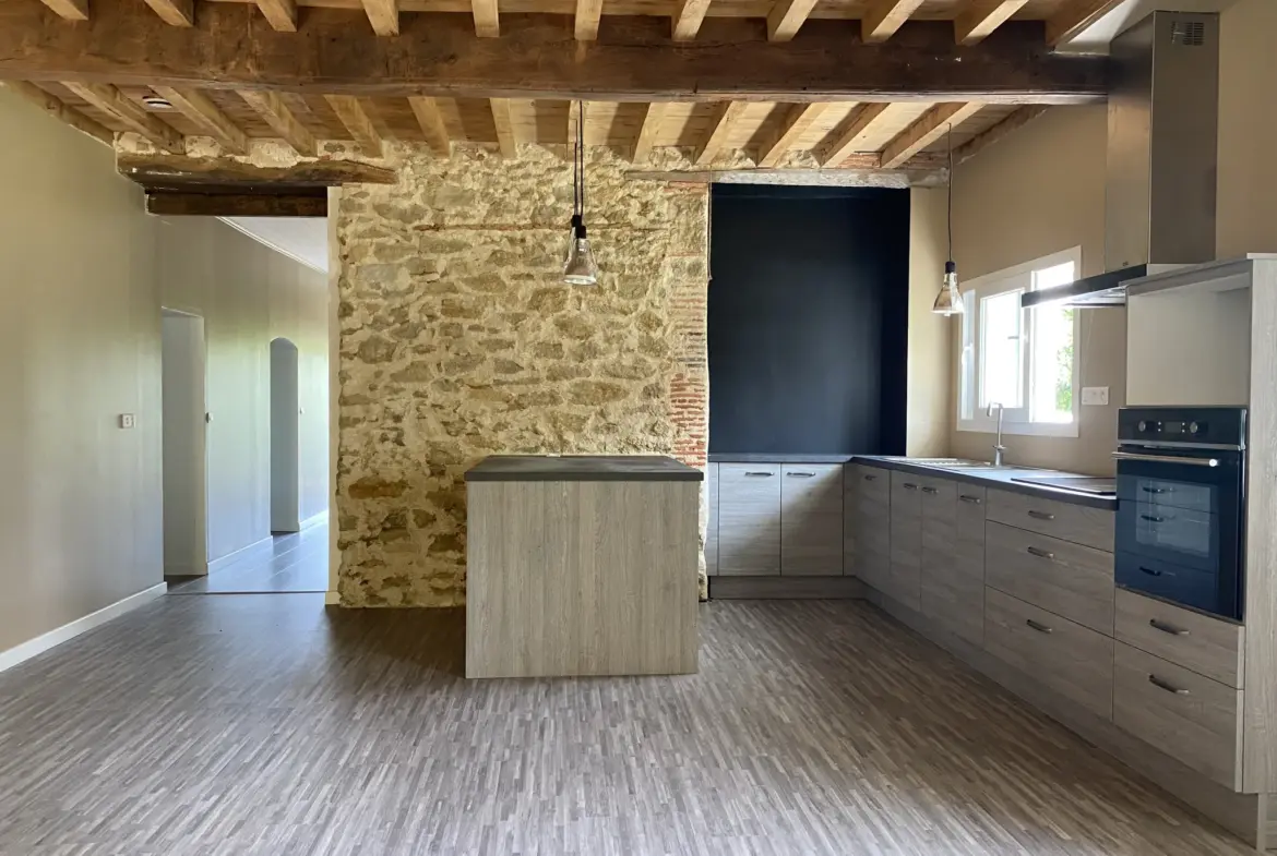 Maison en pierre au calme près de Bazas 