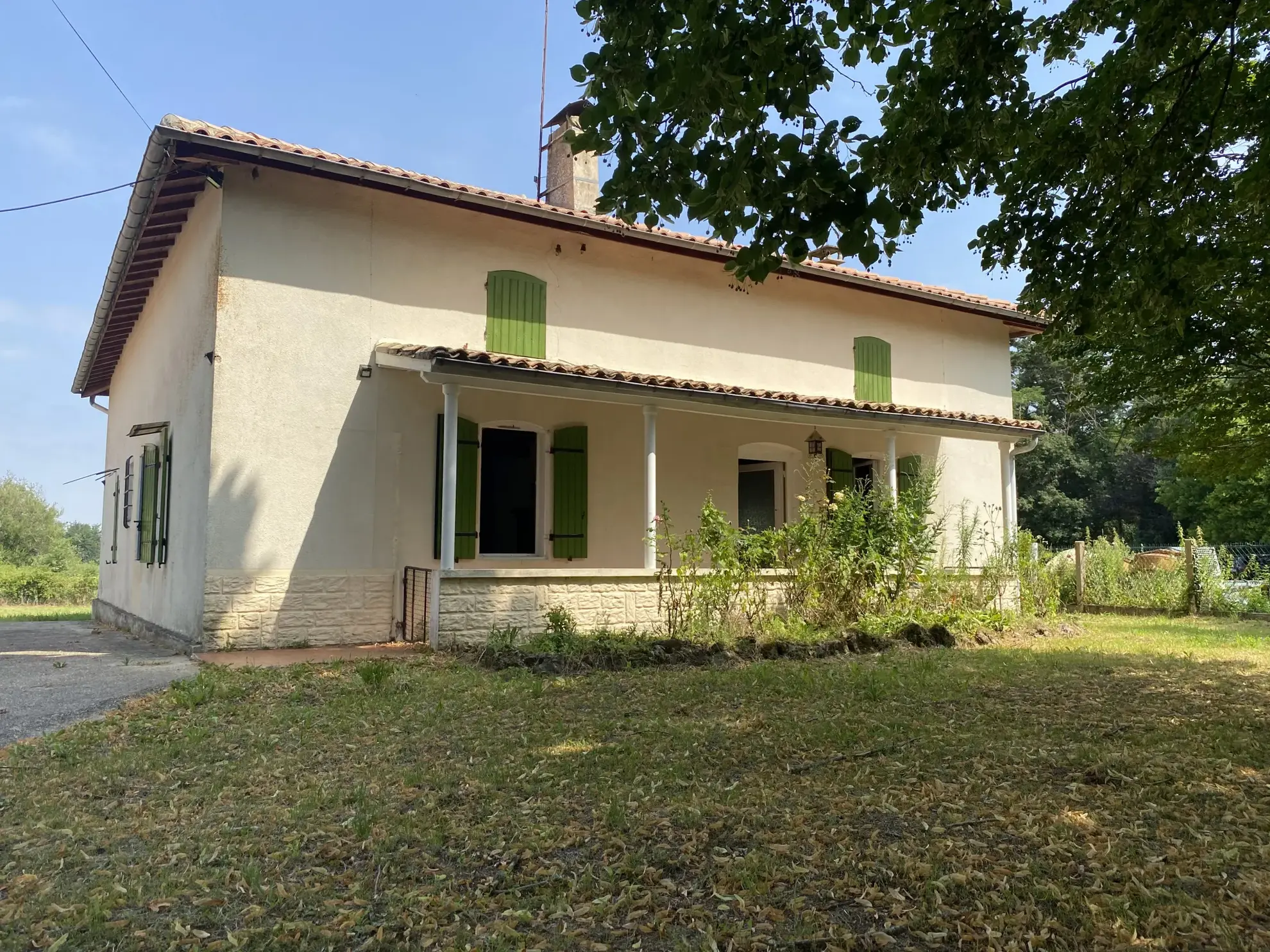 Maison en pierre au calme près de Bazas 