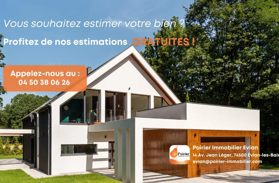 Appartement T2 à Evian-les-Bains, près du centre-ville 
