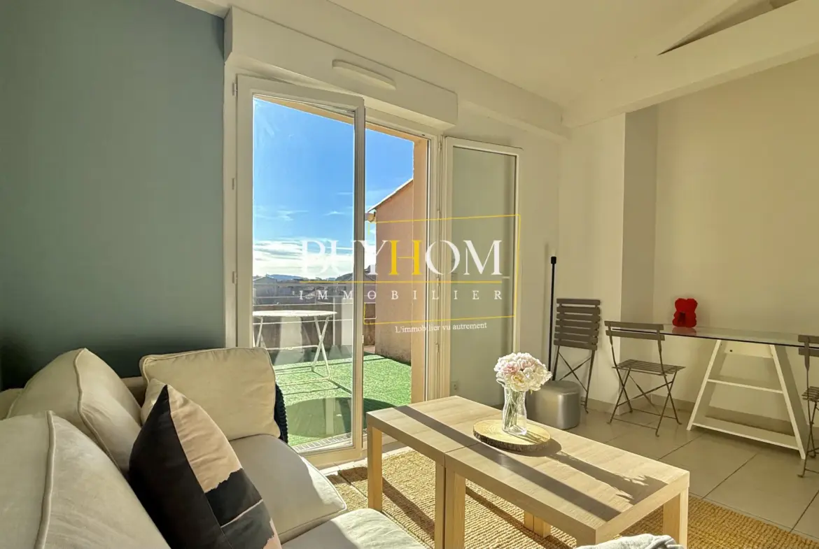Appartement lumineux de 60 m² à Cavaillon avec terrasse et parking 
