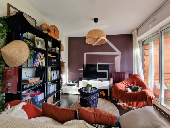 À vendre : Appartement T2 lumineux à Nantes Eraudière avec balcon et stationnement 