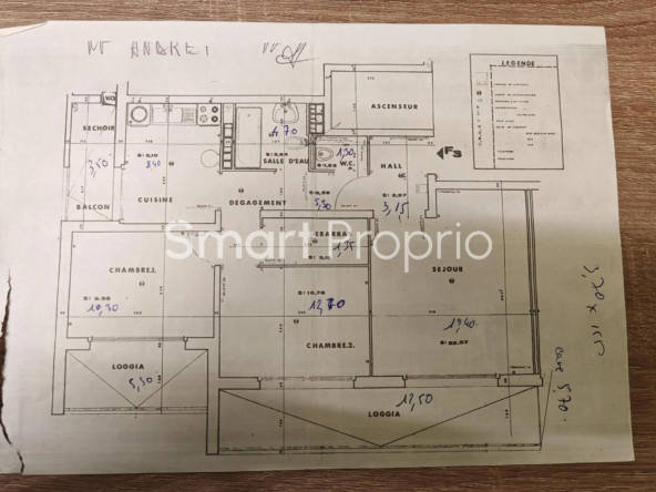À Vendre : Appartement T3 Vue Mer à Bastia Sud 