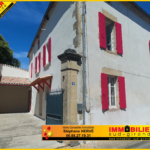 Maison de ville en pierre à Castets en Dorthe