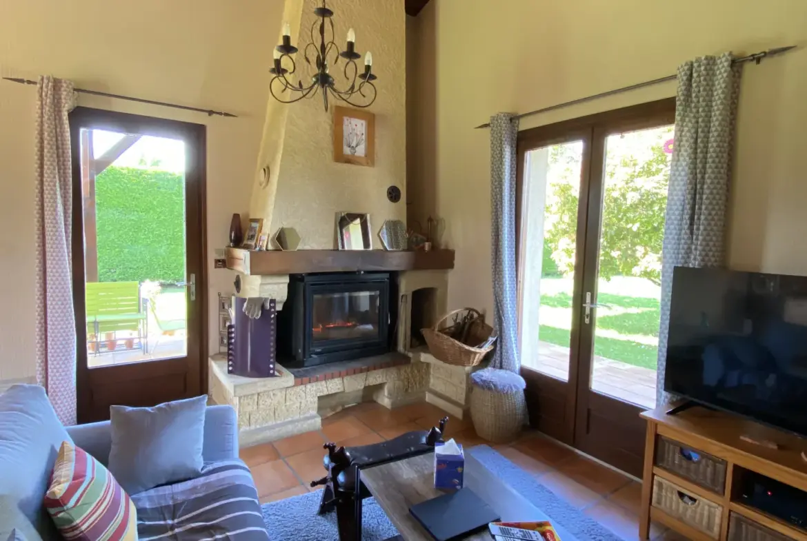 Maison à vendre 5 pièces avec garage et jardin à Loupiac de la Réole 