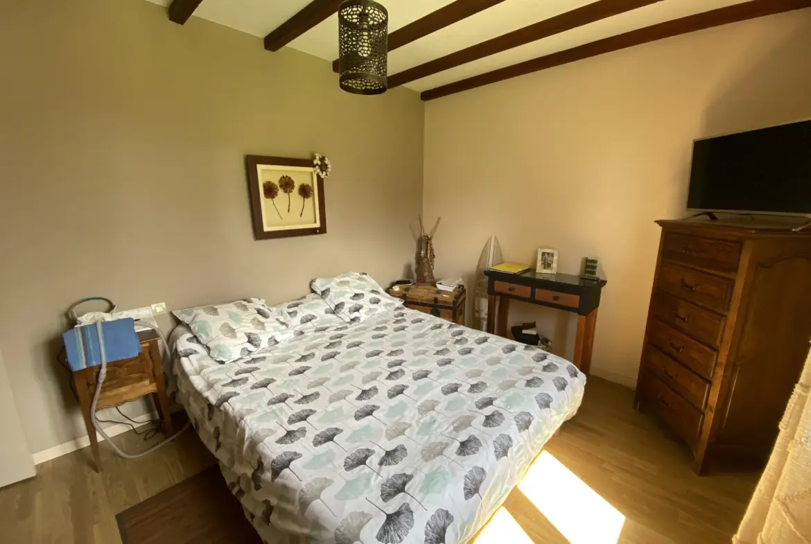 Maison à vendre 5 pièces avec garage et jardin à Loupiac de la Réole 