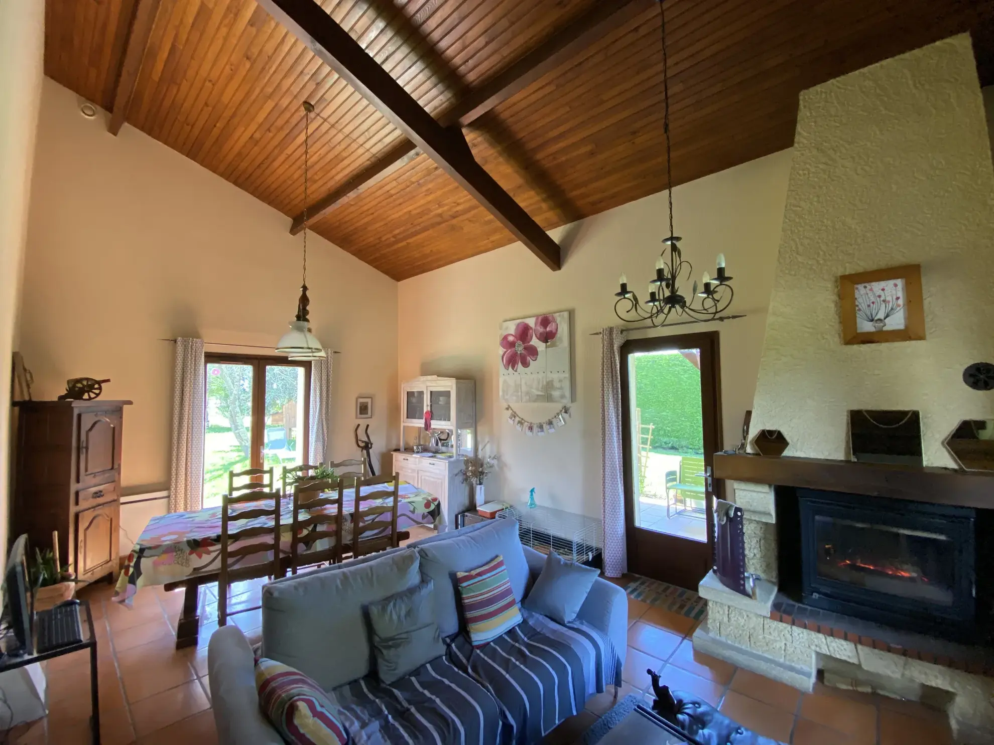Maison à vendre 5 pièces avec garage et jardin à Loupiac de la Réole 