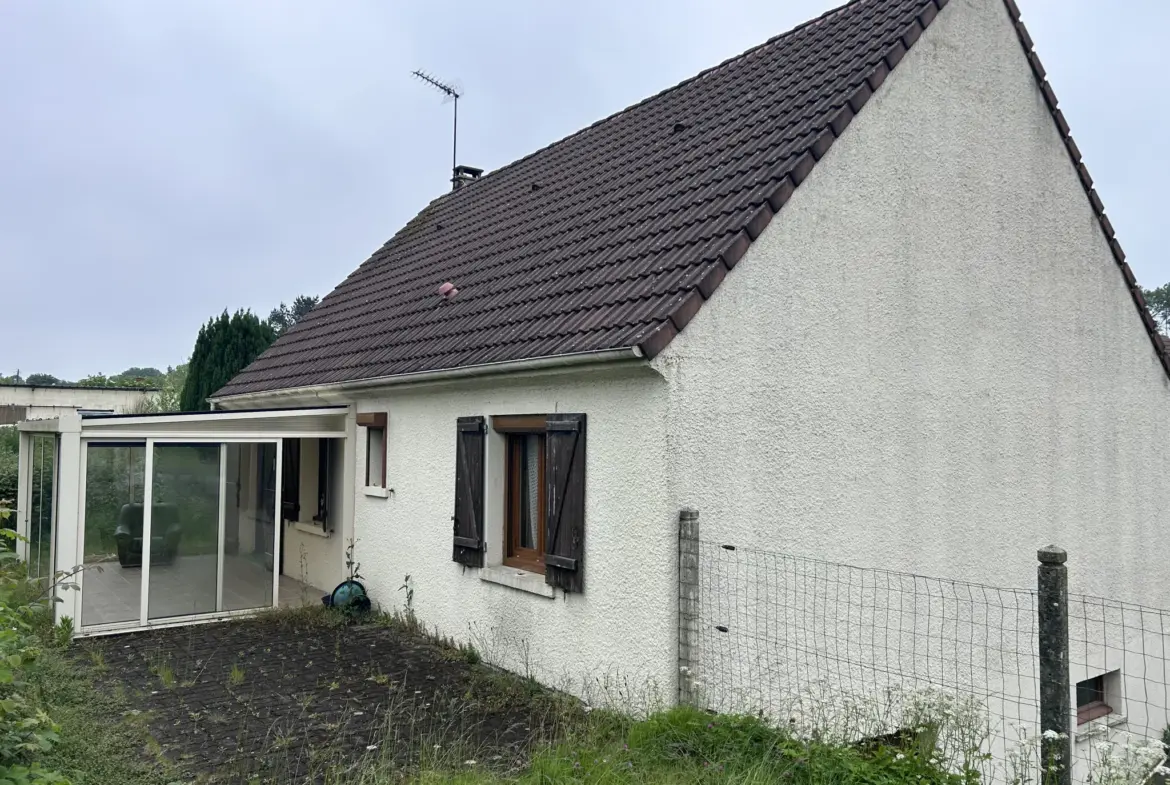 Pavillon de plain-pied en exclusivité à PROUVILLE 