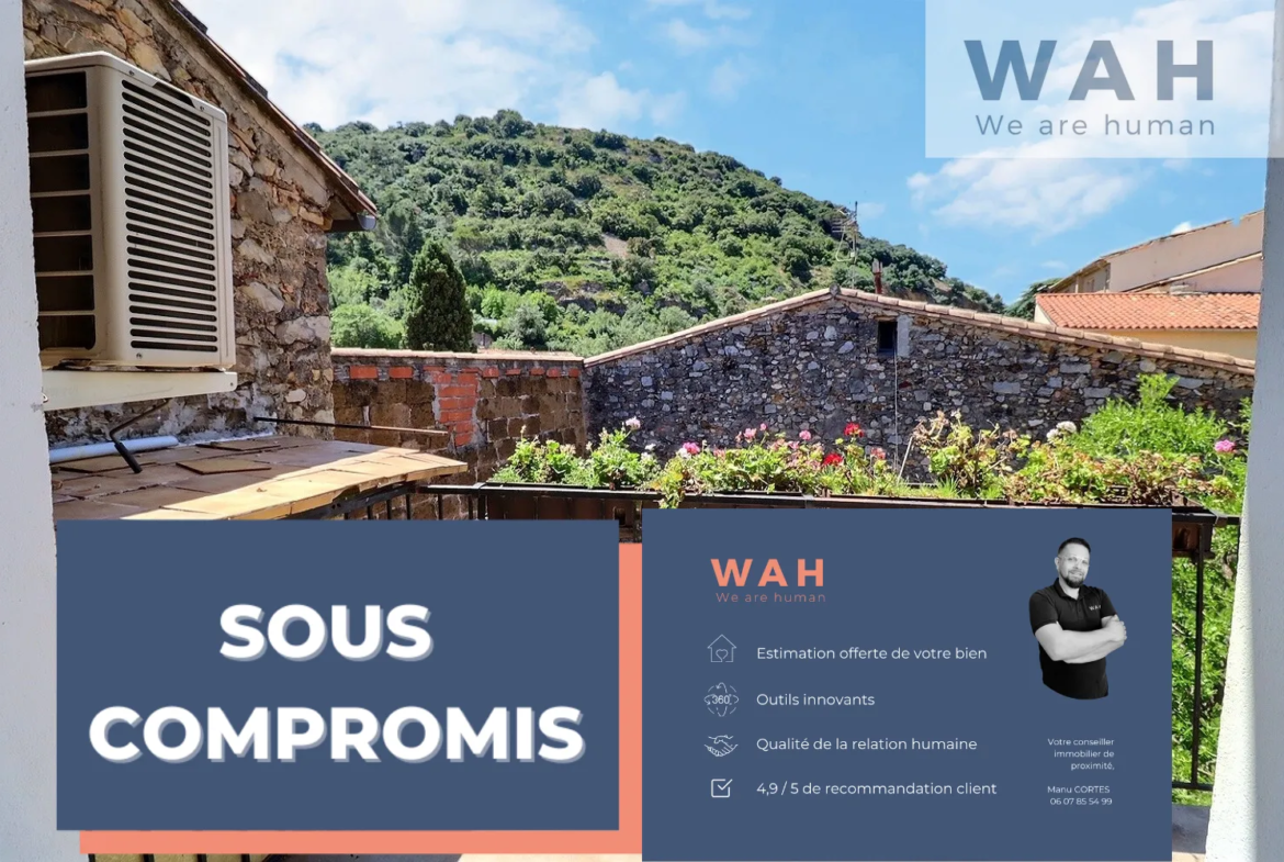 Maison de village 5 pièces avec cour et garage à Clermont-l'Hérault 