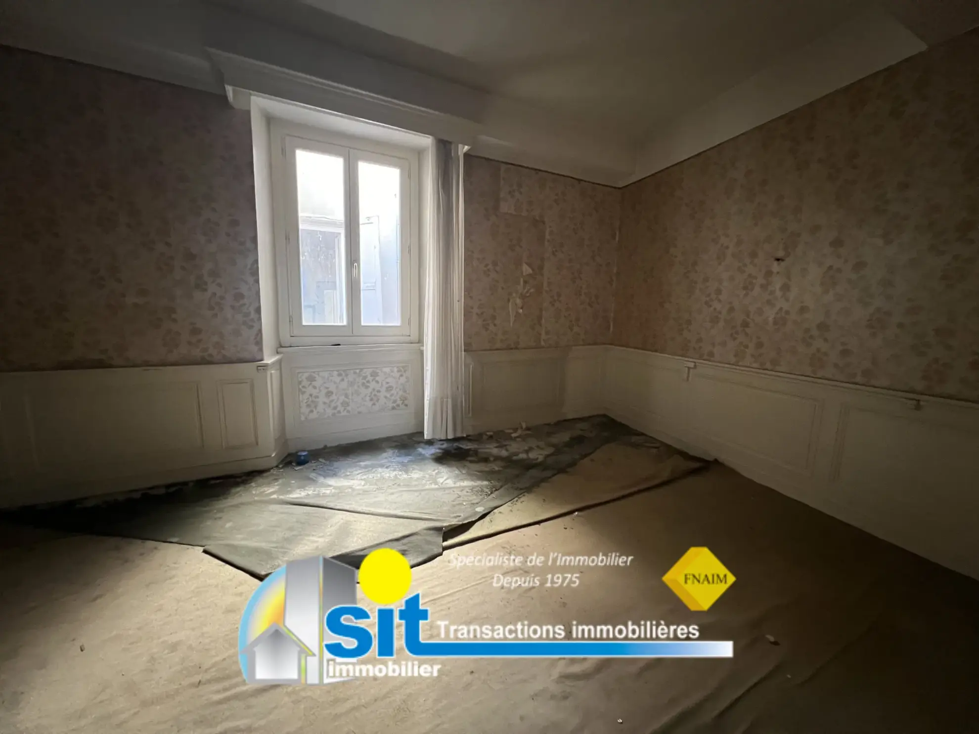 Grand appartement divisible à rénover à Vienne 