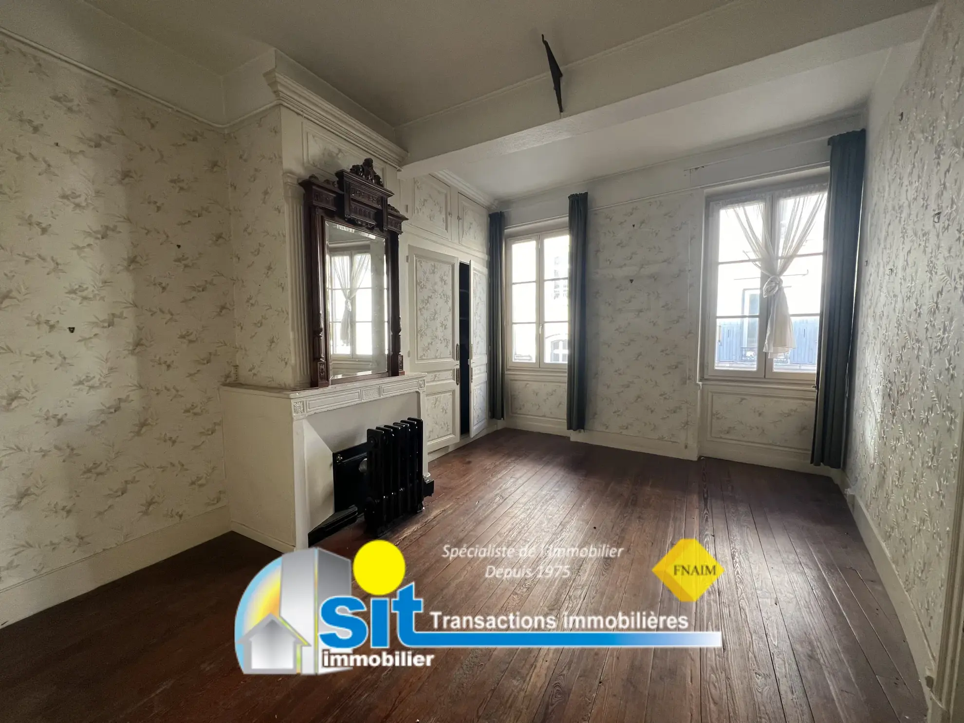 Grand appartement divisible à rénover à Vienne 
