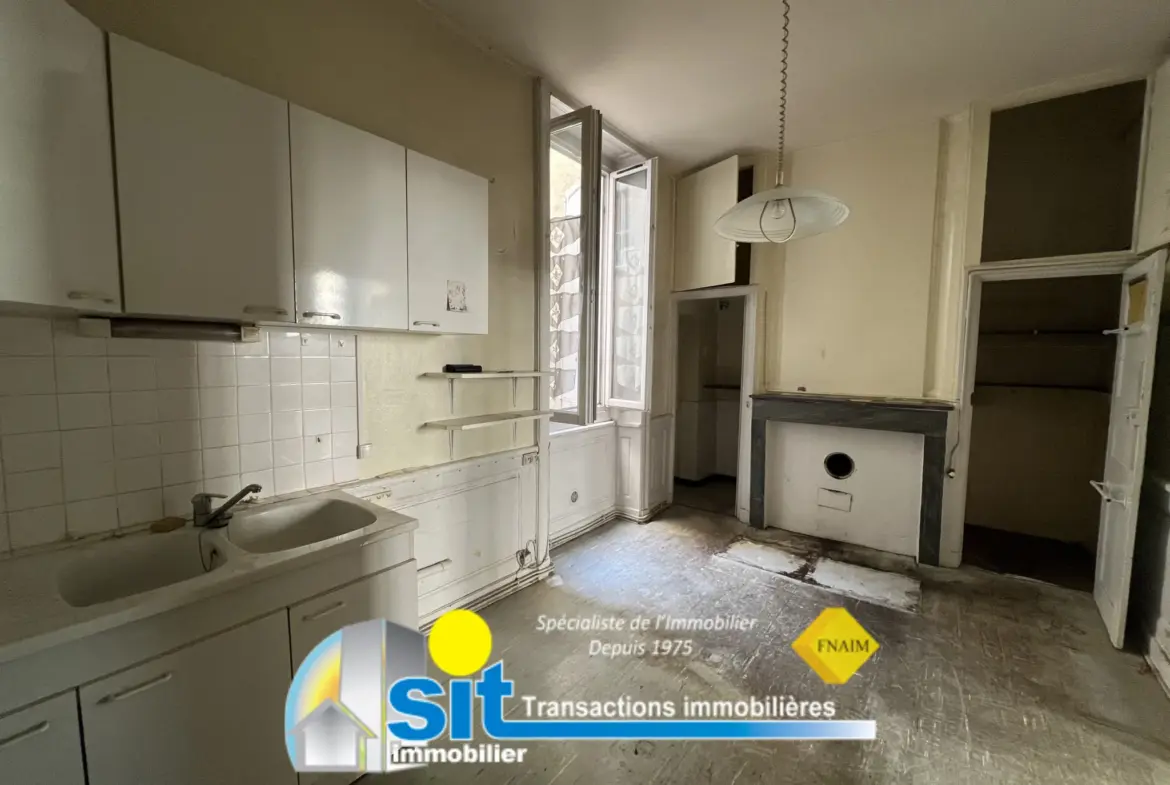 Grand appartement divisible à rénover à Vienne 