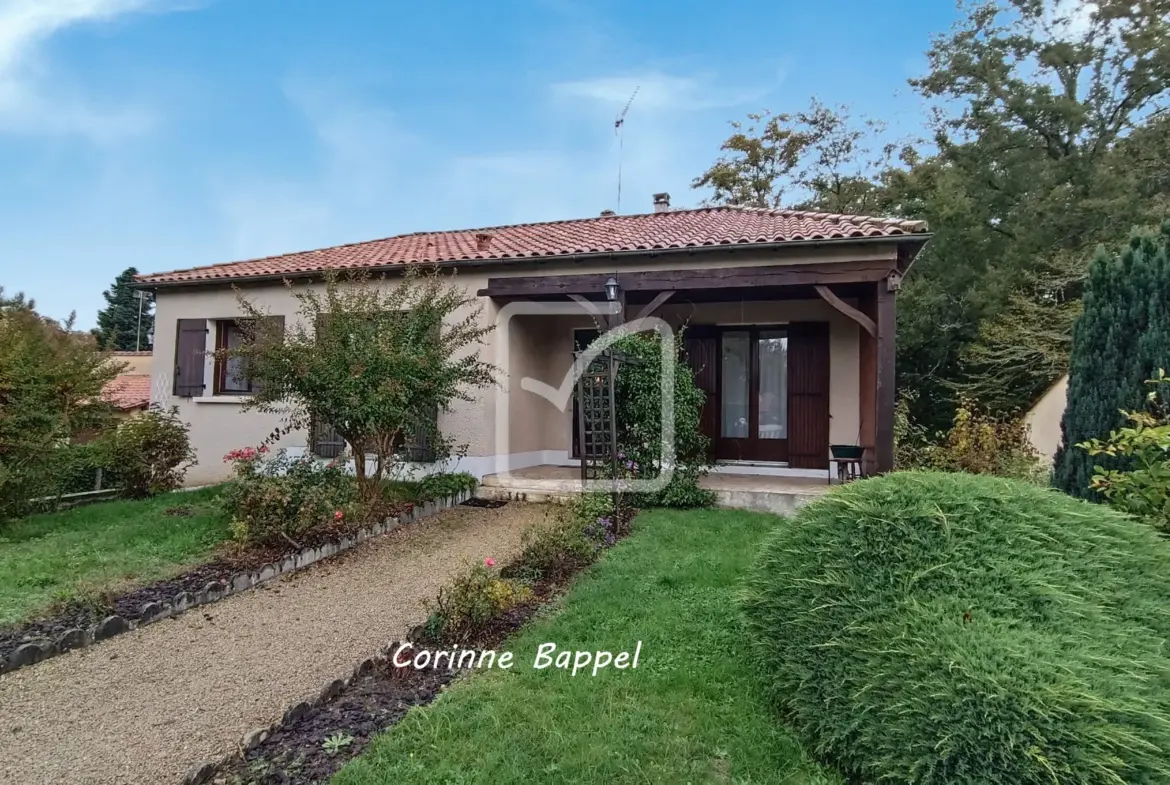 Maison à vendre dans un quartier résidentiel calme à Sarliac sur l'Isle 