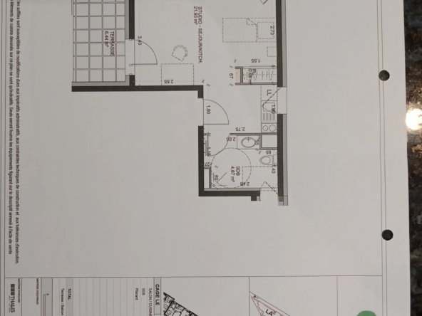 Studio lumineux à Strasbourg près de l'École d'Architecture 