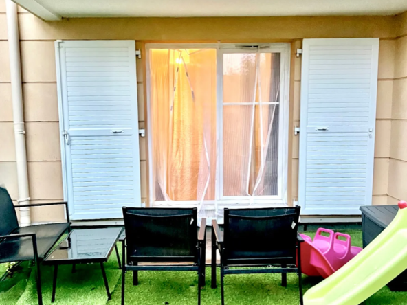 T2 à vendre 41,27 m² avec terrasse à CHELLES, proche centre ville 