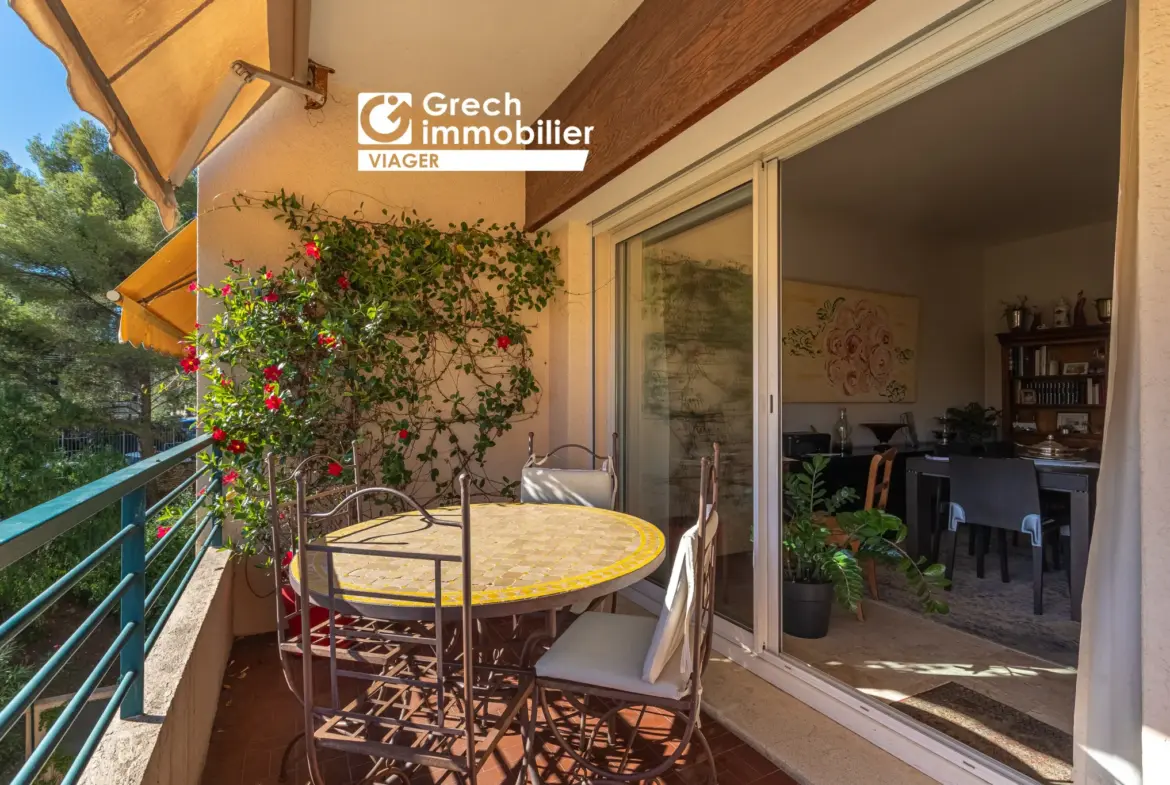 Vente Viager Occupé - Grand T4 de 111 m² à Toulon Petit Bois/Lamalgue 