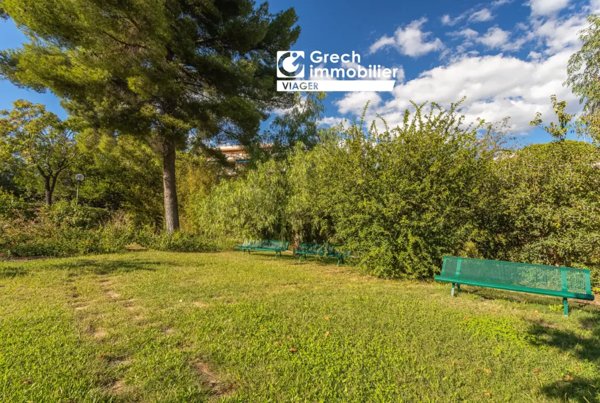 Vente Viager Occupé - Grand T4 de 111 m² à Toulon Petit Bois/Lamalgue 