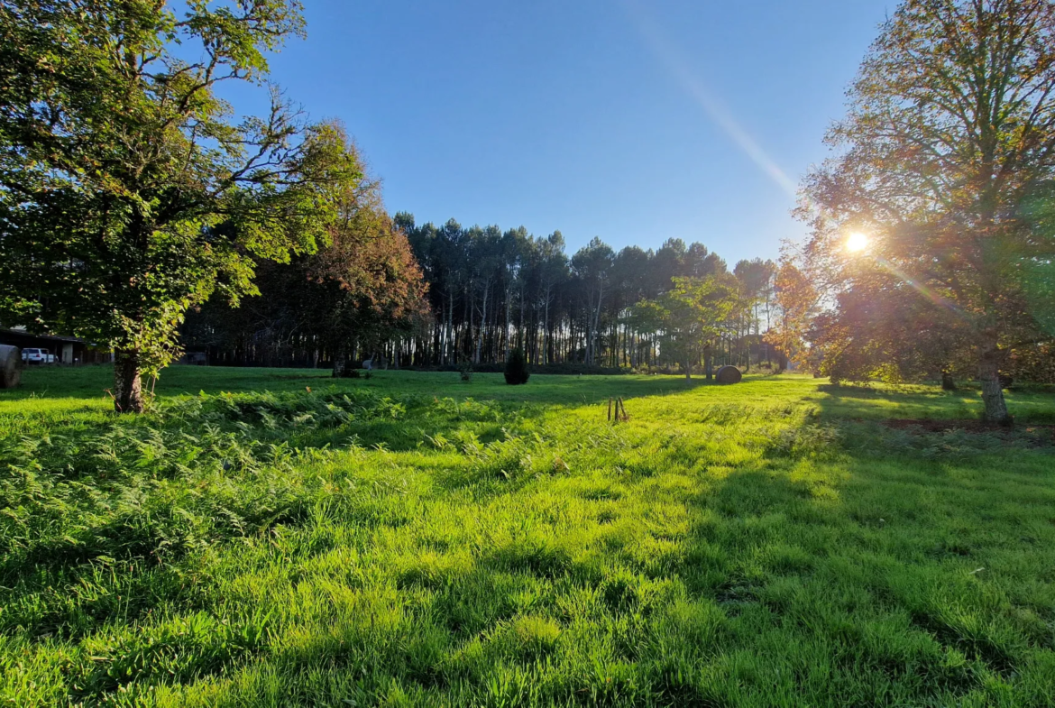 Terrain à bâtir de 1600 m² à Uzeste 