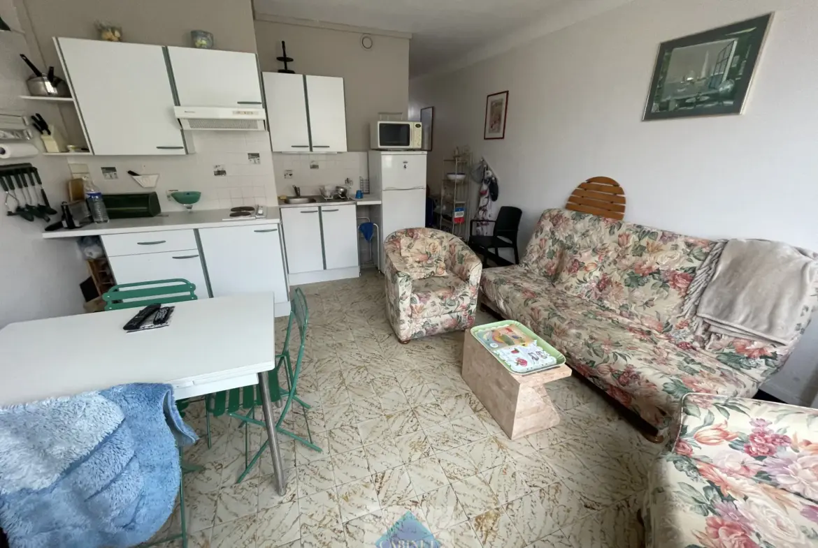 Appartement lumineux de 37 m² avec parking à Fort Mahon Plage 
