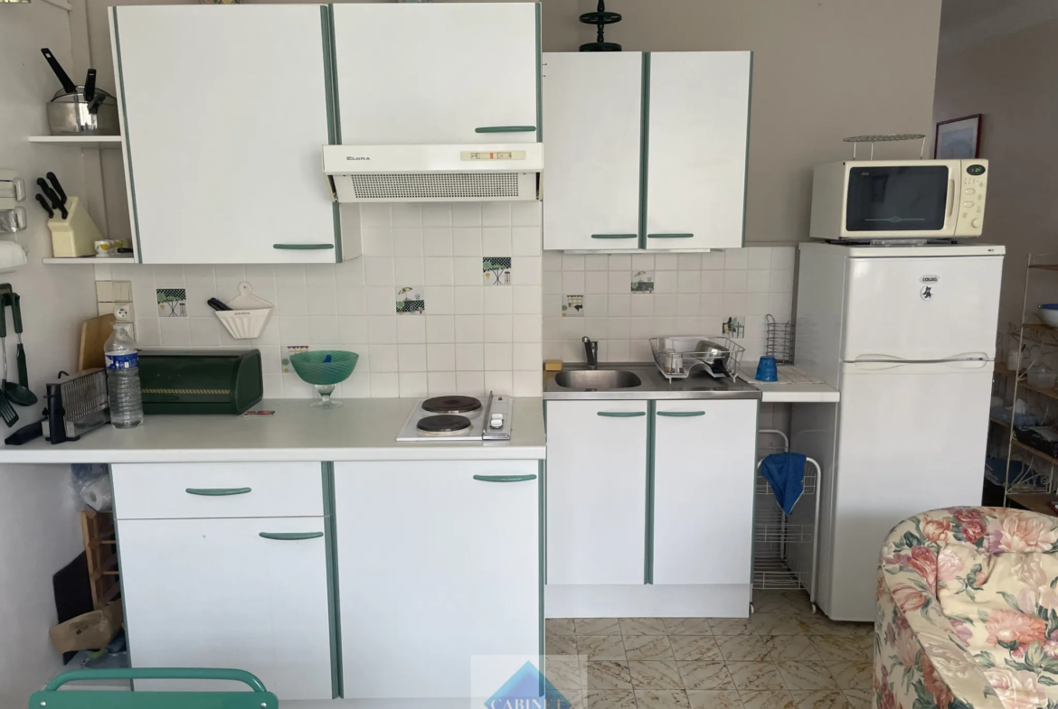Appartement lumineux de 37 m² avec parking à Fort Mahon Plage 