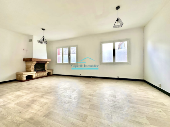Maison plain-pied T3 à vendre à Mireval, 70 m² sur terrain de 258 m². 