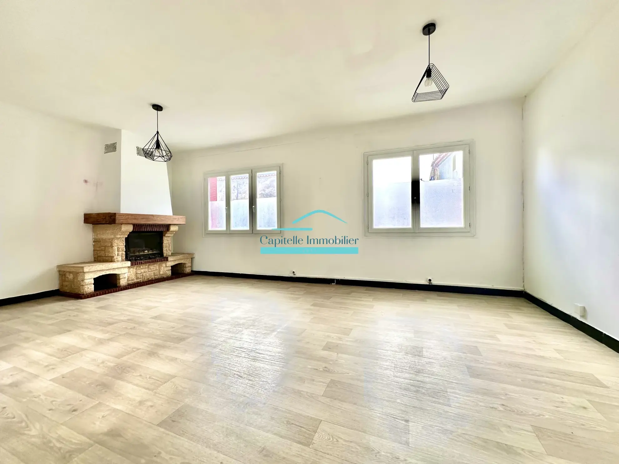 Maison plain-pied T3 à vendre à Mireval, 70 m² sur terrain de 258 m². 