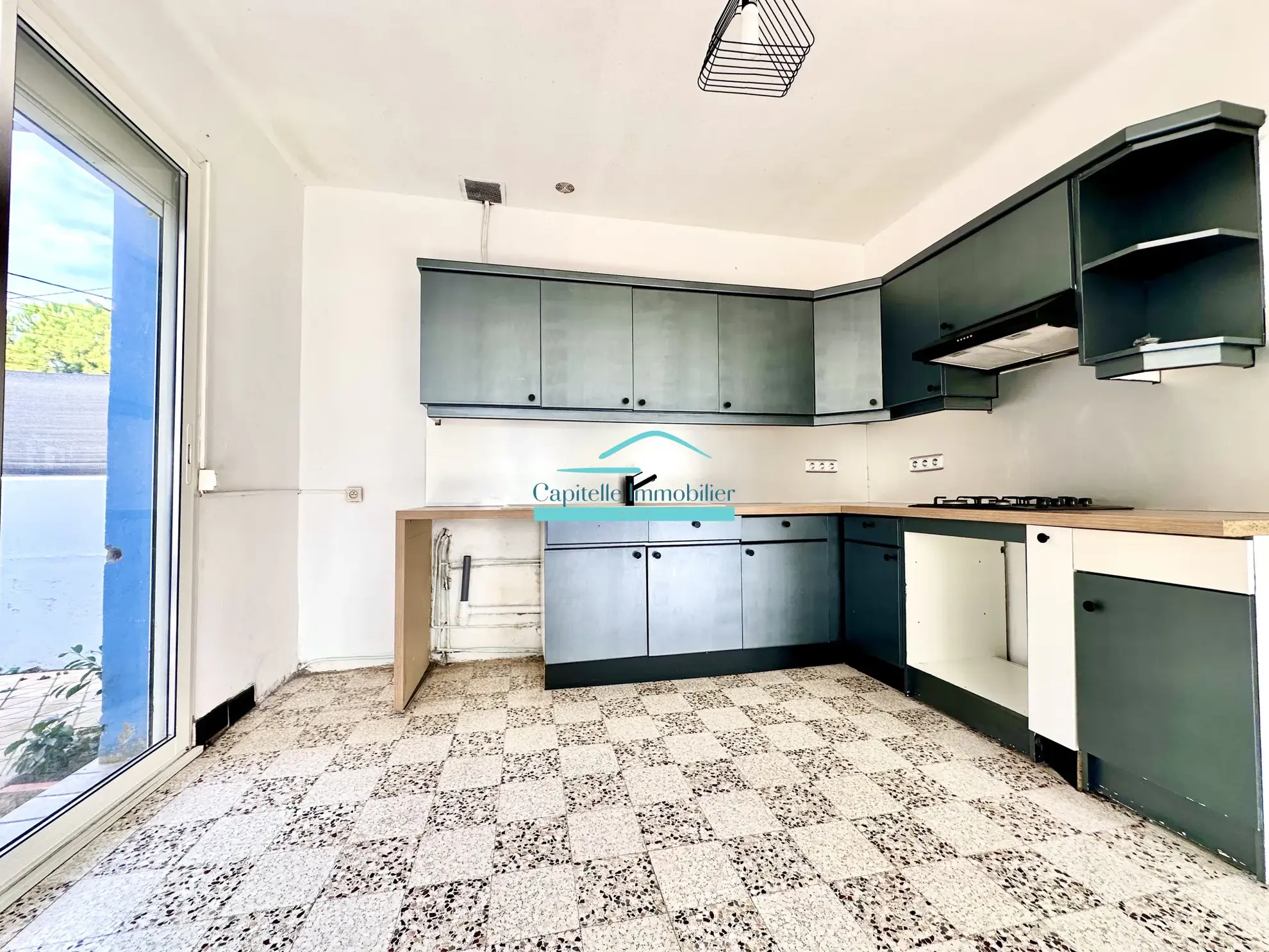 Maison plain-pied T3 à vendre à Mireval, 70 m² sur terrain de 258 m². 